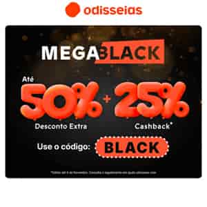 Até 50% Extra + 25% Cashback. Use o código BLACK