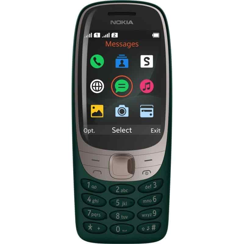 Nokia 6310 Telemóvel Básico Verde